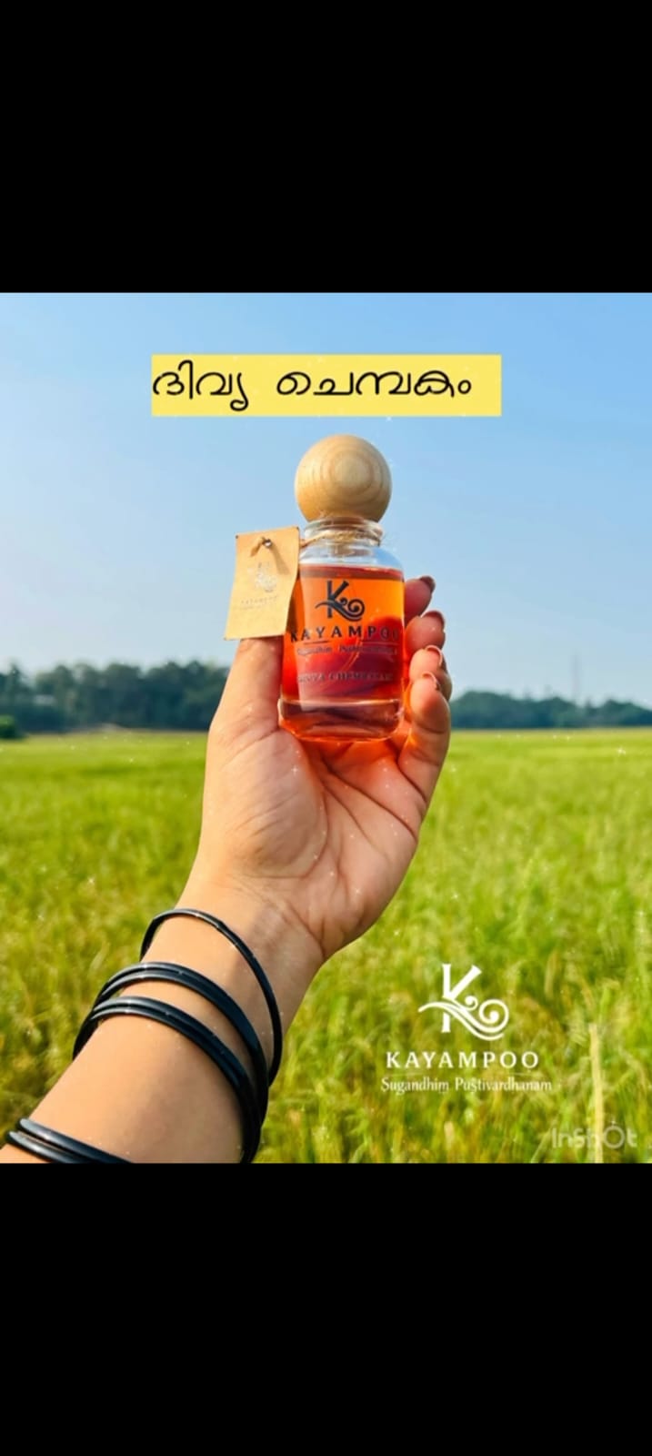 Kayampoo Divya Chembakam perfume by a student brand